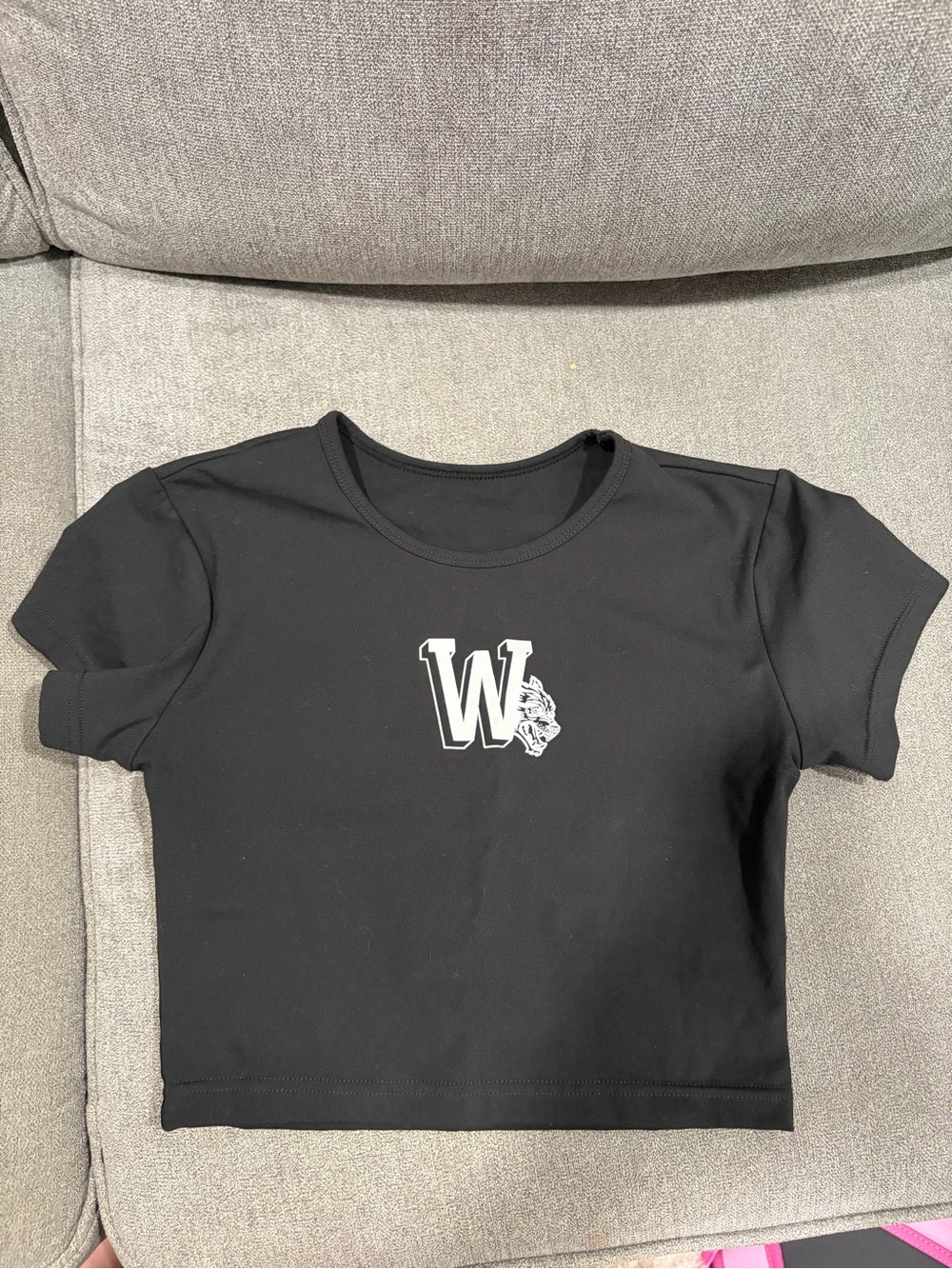 NWOT Darc Sport Women’s Medium Black Crop Top size M